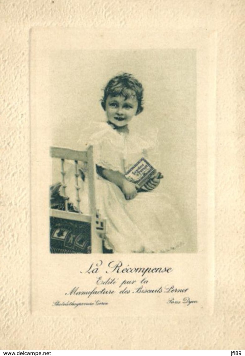 Fantaisie - Enfant - Edition Manufacture Des Biscuits Pernot - La Récompense - C 7335 - Abbildungen