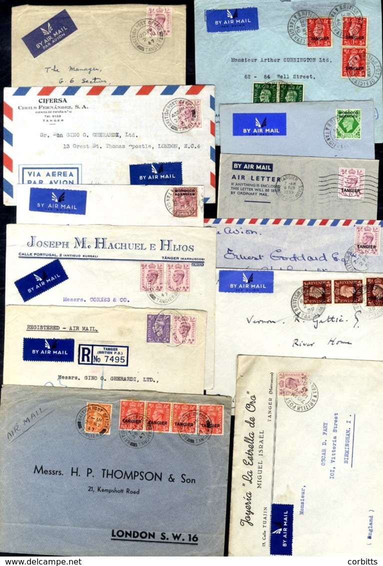 1936-1956 Group Of Covers Sent Air Mail, Mainly To The UK, Majority KGVI. (34) - Sonstige & Ohne Zuordnung