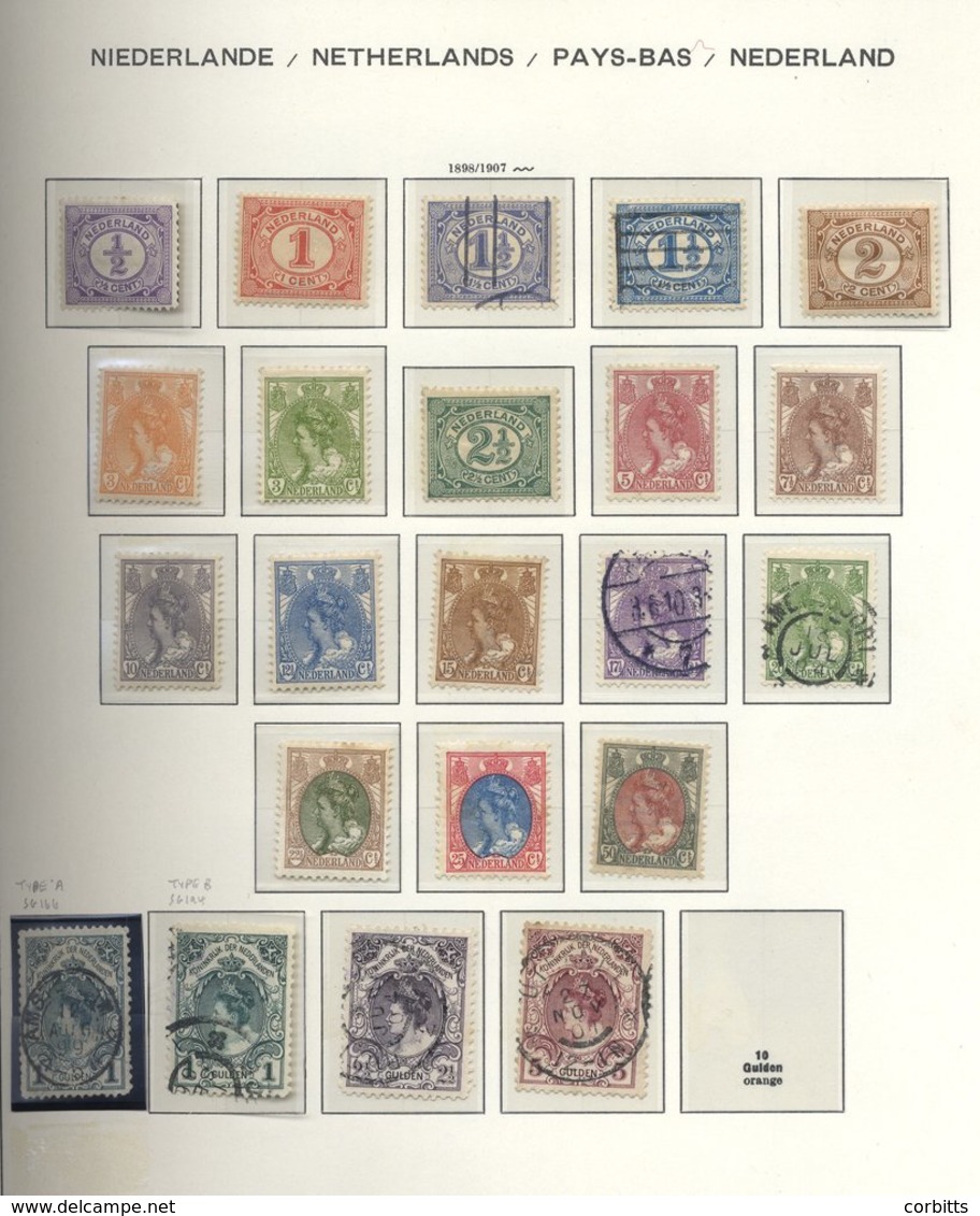 1852-1991 A Substantial M & U Collection Housed In A Schaubek Album From The First Issues, Highlights Incl. 1872 2g50 U, - Autres & Non Classés