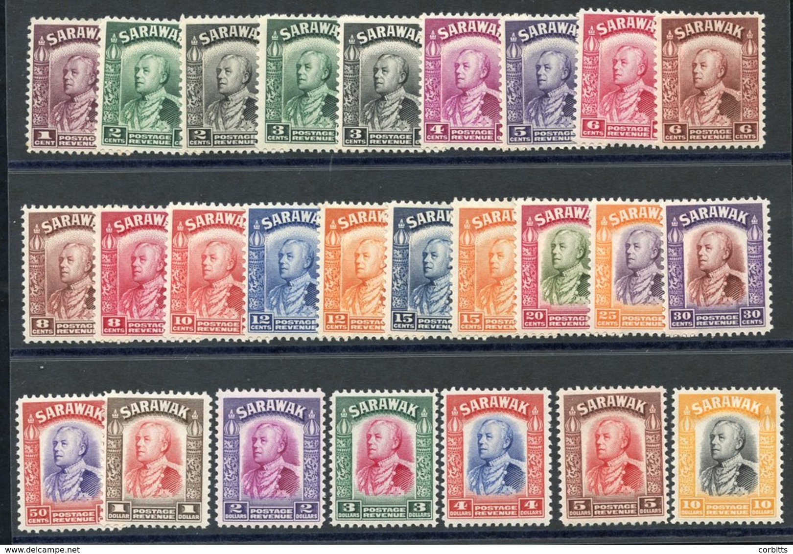 1934-41 Set Complete M SG. 106/25. Cat. £325 - Otros & Sin Clasificación