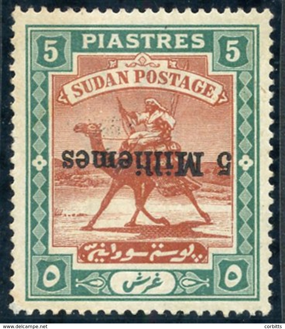 1903 5m On 5pi, Variety Surcharge Inverted, Fresh M, SG.29a, Clear RPS Cert. 1985. (1) Cat. £325 - Otros & Sin Clasificación