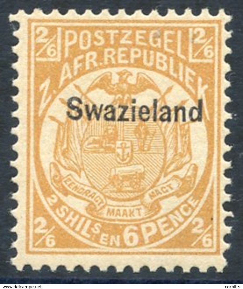 1889-90 2/6d Buff Of Transvaal Optd, Fresh M, SG.7. Cat. £325 - Sonstige & Ohne Zuordnung