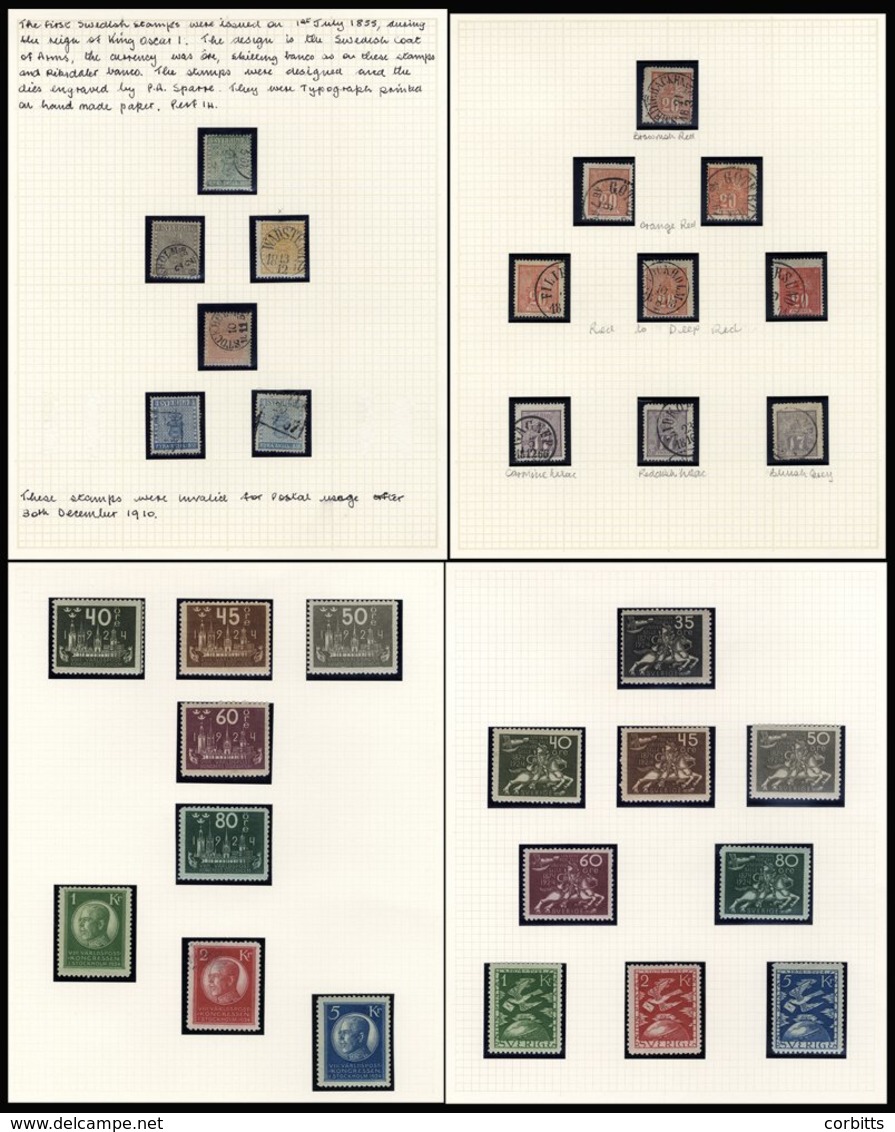 1811-2000+ Extensive Collection Of M & U Housed In Six Large Ring Binders Commencing With Range Early Covers Incl. Pre-s - Otros & Sin Clasificación