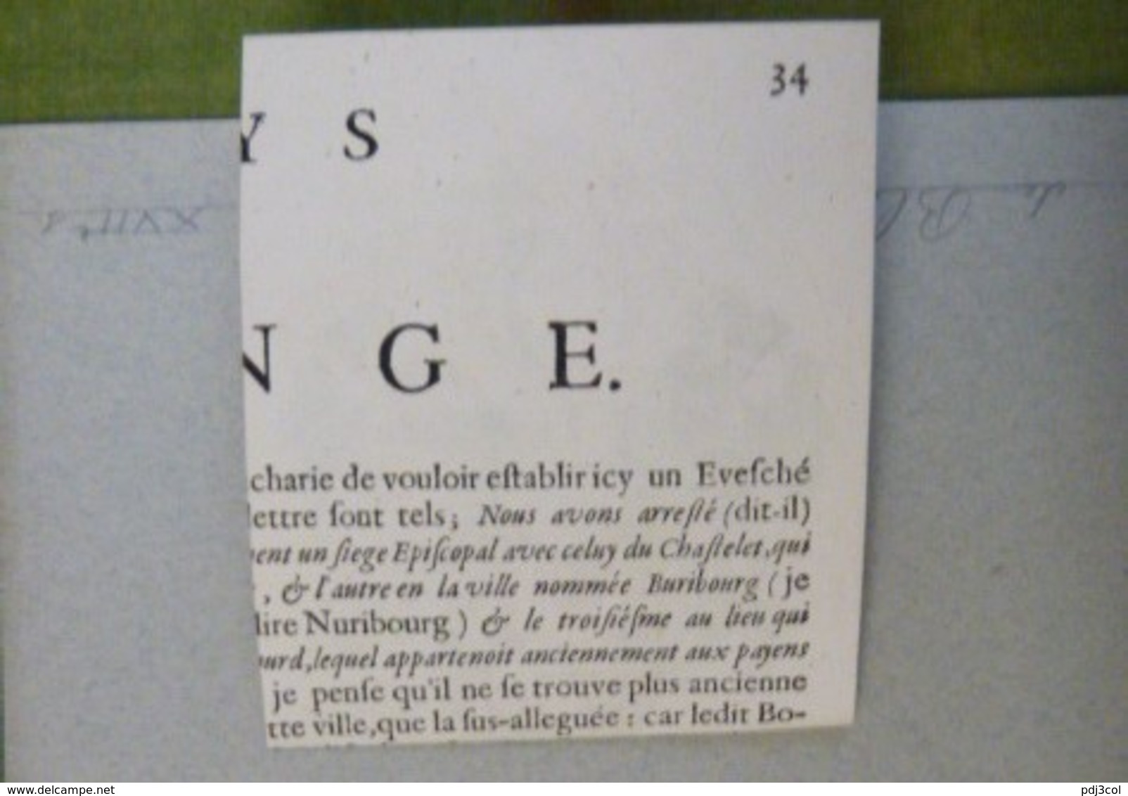 Vignette Héraldique XVIIème - Aux Coloris - Hesse - Ex-libris