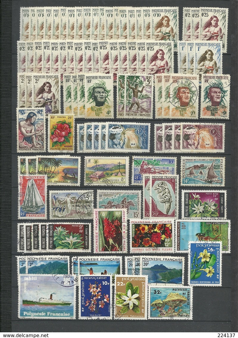 LOT POLYNESIE - Collections (sans Albums)