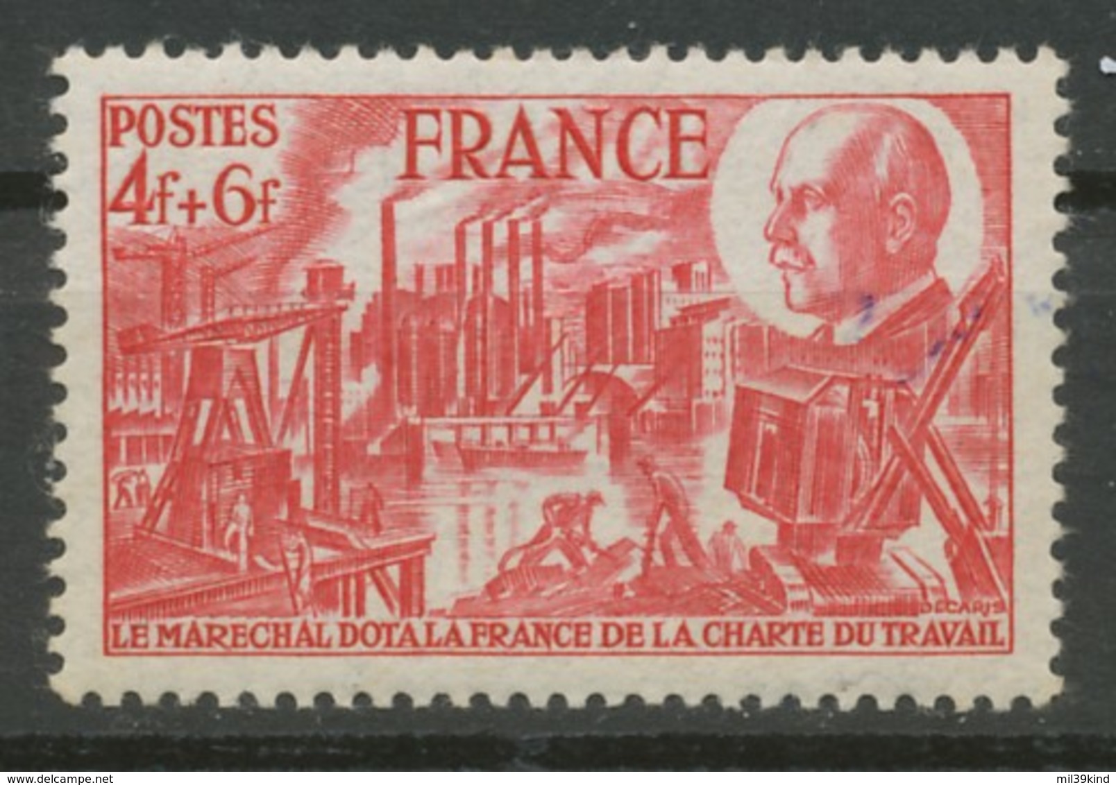 TIMBRE - FRANCE - 1944 - Nr  608 - NEUF - Neufs