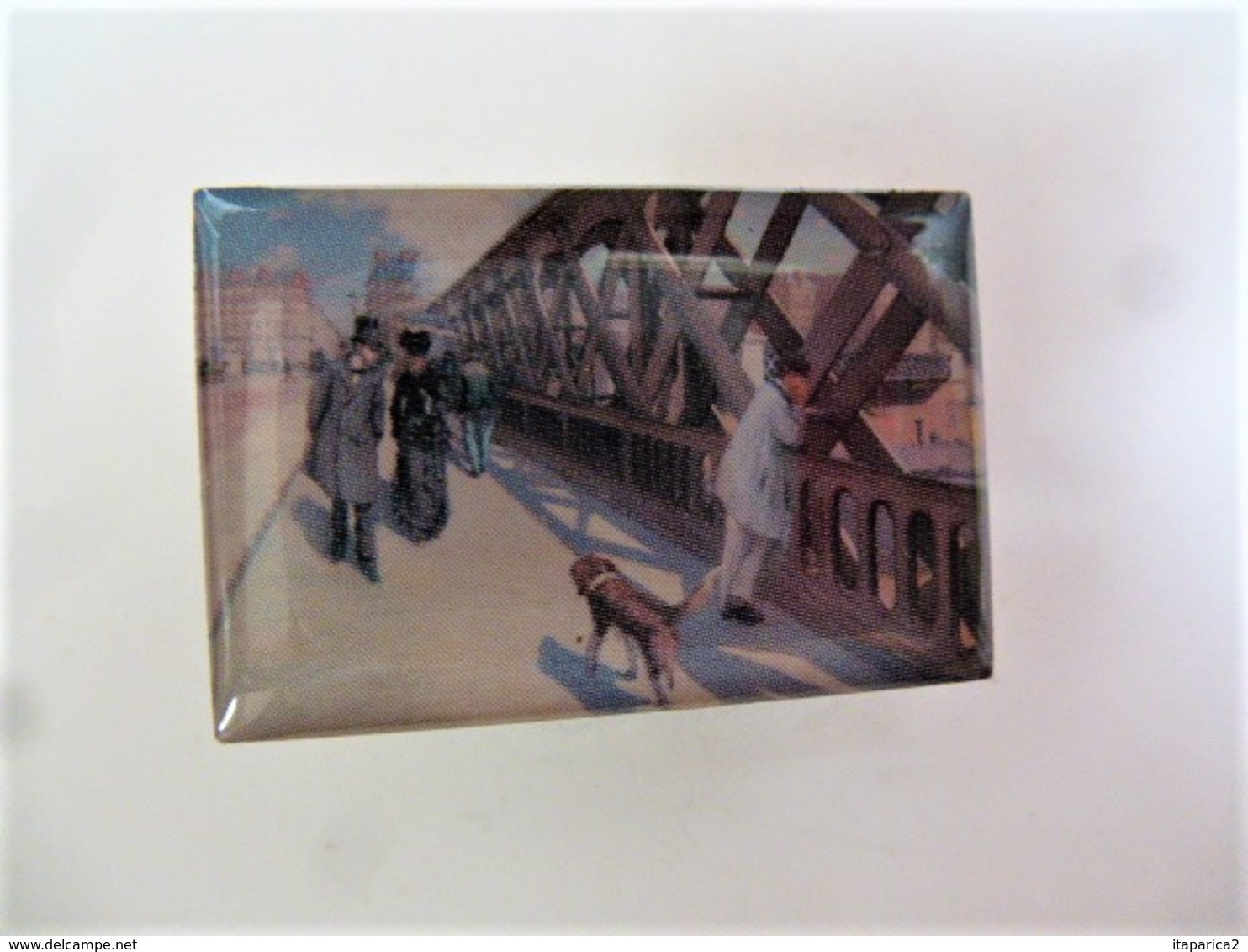 PINS Gustave Caillebotte Le Pont De L'Europe  / éditions Atlas  Art Peinture Tableau / 33NAT - Celebrities