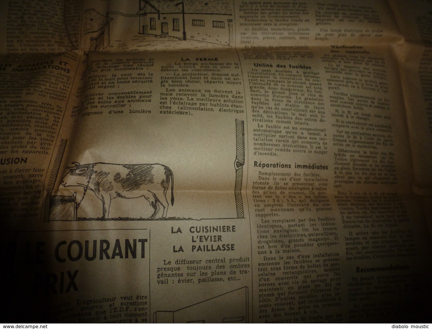 1951 Une expérience à LIMONT-FONTAINE pour une vraie écologie;Comment un agriculteur a modernisé sa ferme,etc