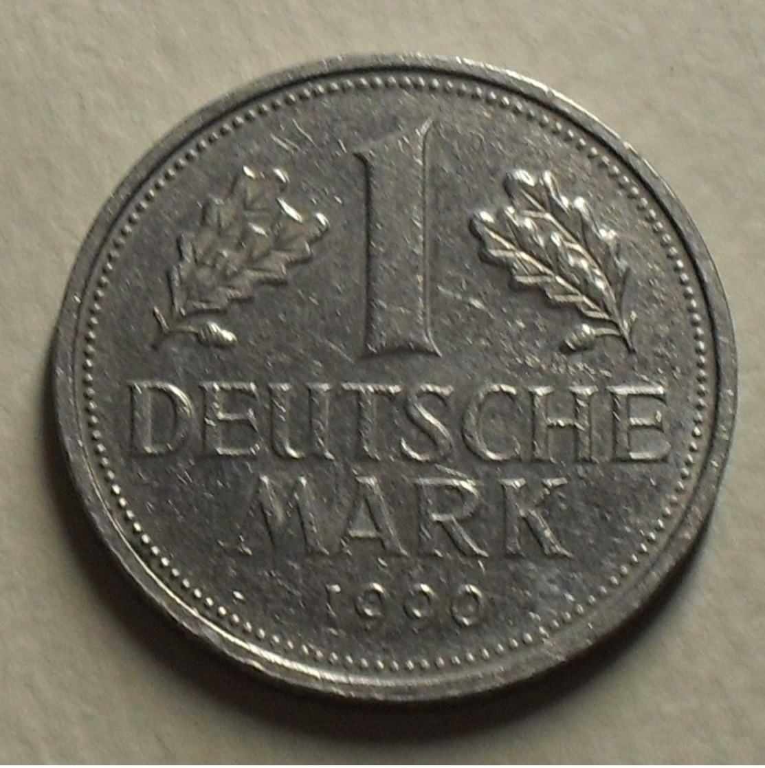 1990 - Allemagne - Germany - 1 MARK (A) KM 110 - 1 Mark