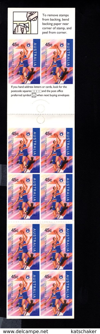 791265242 SCOTT 1519A  POSTFRIS  MINT NEVER HINGED EINWANDFREI  (XX) - BOOKLET FOOTSCRAY BULLDOGS - Neufs