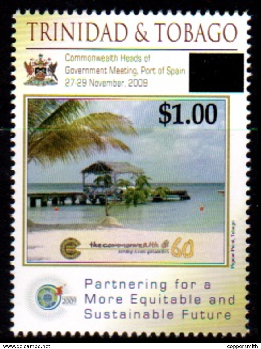 (018) Trinidad + Tobago  Beach / Strand / Plage / Overprints / Surcharges / Rare / Wanted  ** / Mnh Michel 1071 - Trinidad & Tobago (1962-...)