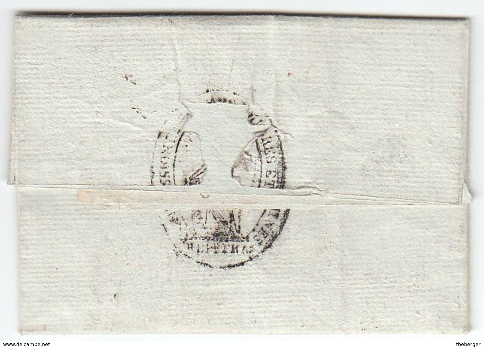 France An 3 / 1794 'Com.on Des Armes Poudres Et Mines' '54 LORIENT' To Port Liberté Nom Rev. De Port Louis (s94) - Marques D'armée (avant 1900)