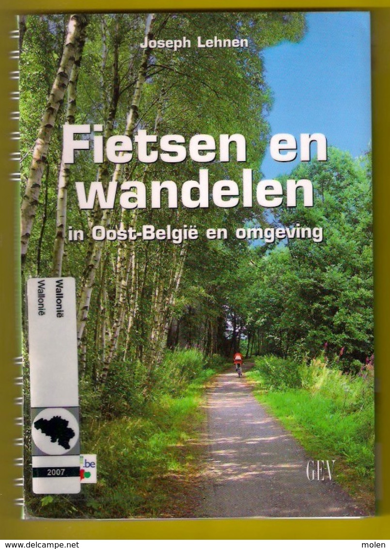 FIETSEN EN WANDELEN IN OOST-BELGIË EN OMGEVING Velo Tour 208pg Fiets Wandeling Oostkantons Eupen Malmedy Hoge Venen Z240 - Sachbücher