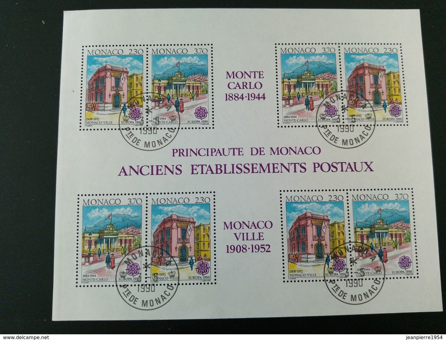 Timbres Monaco Neuf OBLITERE - Collections (with Albums)