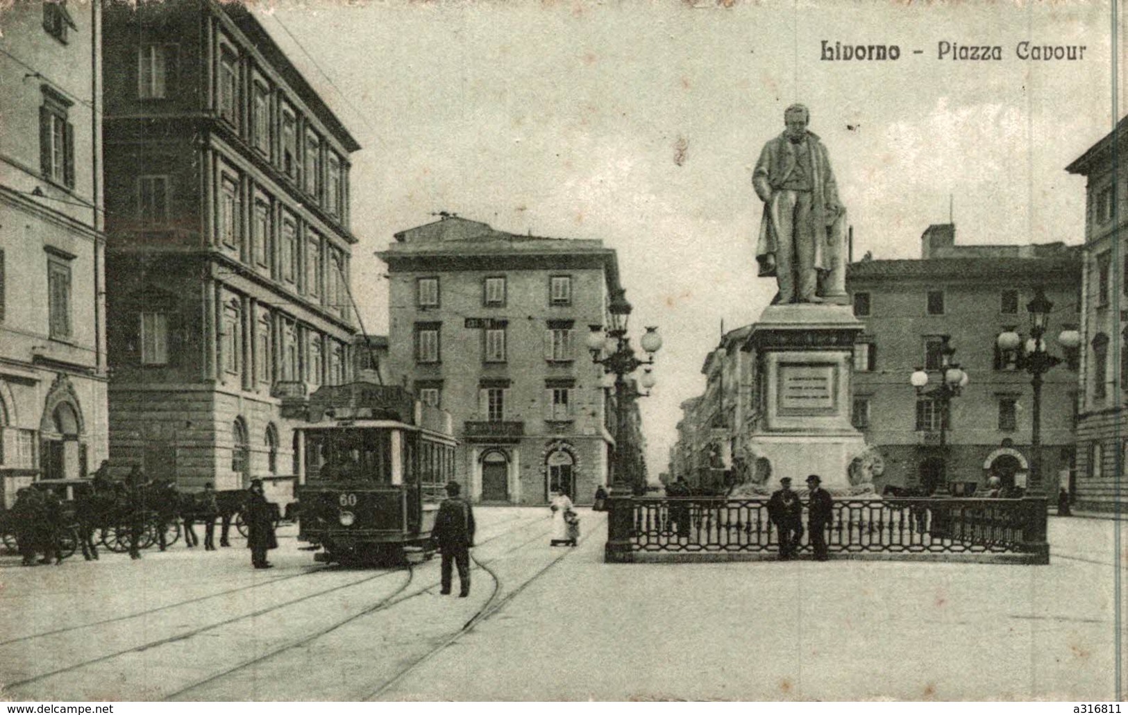 LIVORNO PIAZZA CAVOUR - Livorno