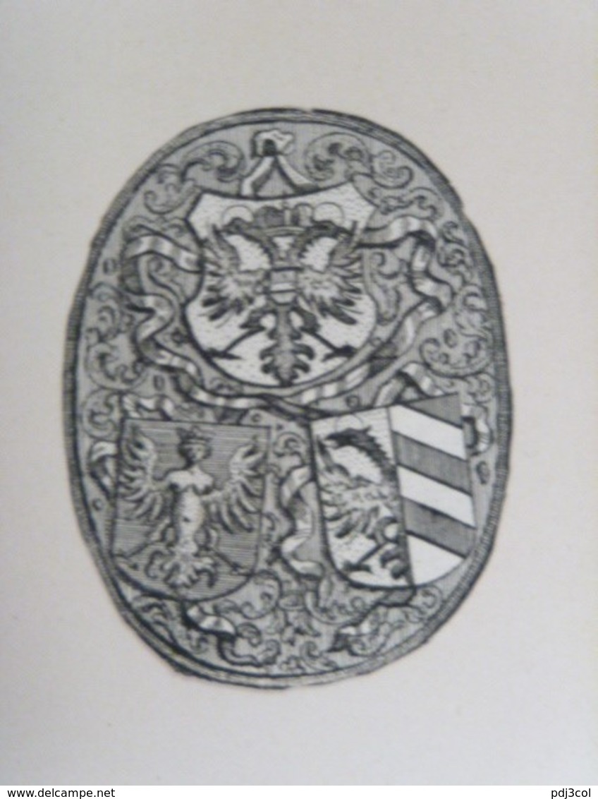 Vignette Héraldique XVIIIème - NUREMBERG - Ex-libris