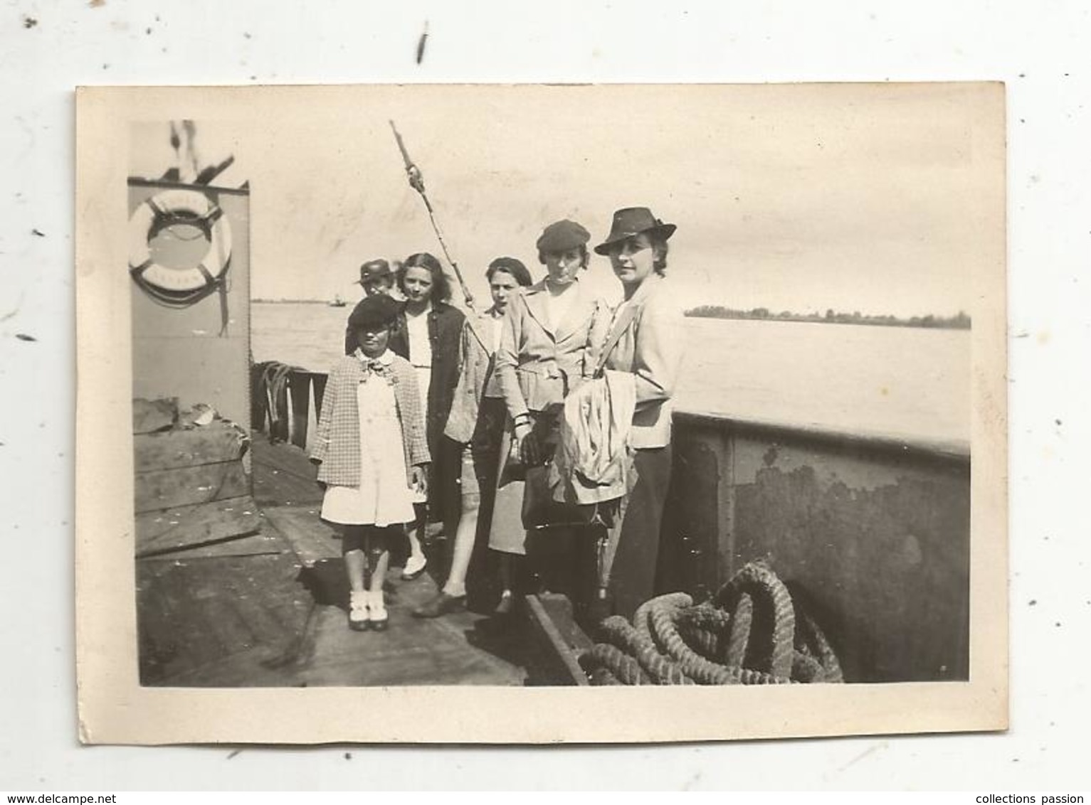 Photographie, 90 X 60 Mm , Bateau, SAINT BREVIN ,  1938 - Boats