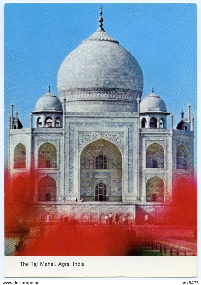 ADVERTISING : BOAC VC10 & 707 JETS - THE TAJ MAHAL, AGRA, INDIA (10 X 15cms Approx.) - Advertising