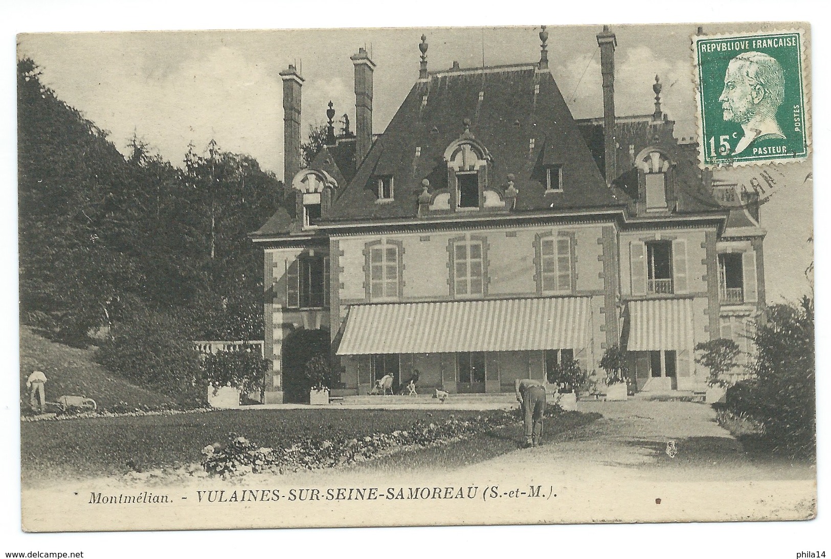 CPA VULAINES SUR SEINE SAMOREAU / MONTMELIAN 1925 - Autres & Non Classés