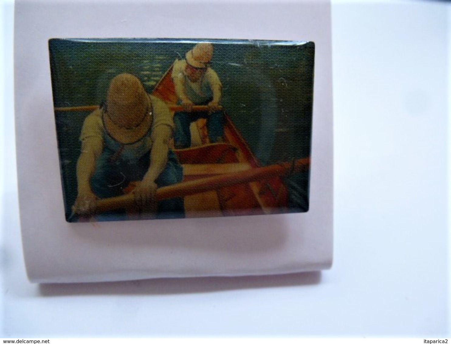 PINS Gustave Caillebotte Les Canotiers / éditions Atlas  Art Peinture Tableau / 33NAT - Celebrities