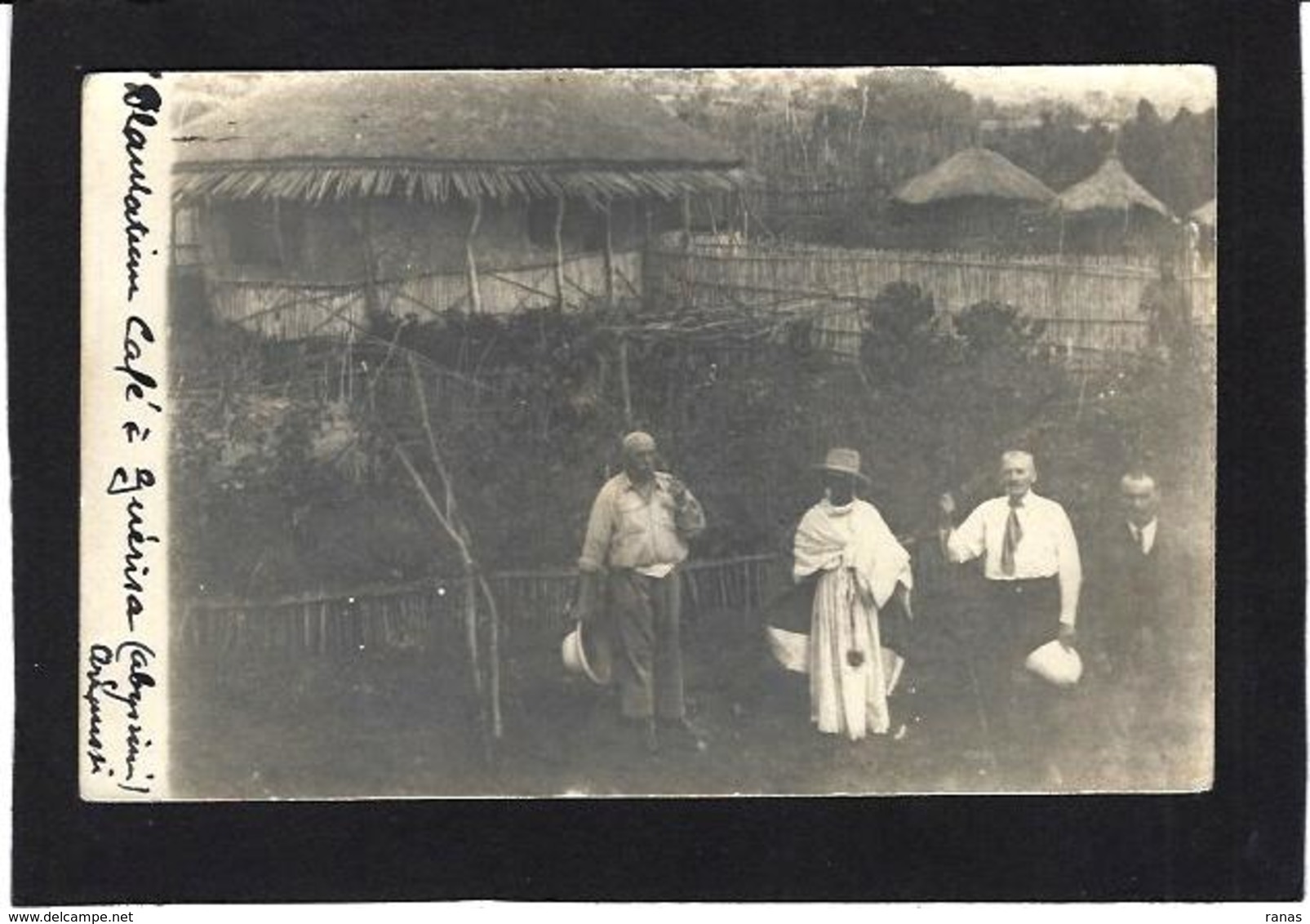 CPA Ethiopie Ethiopia Ethnic Afrique Noire Type Carte Abyssinie Non Circulé Carte Photo RPPC Métier - Äthiopien