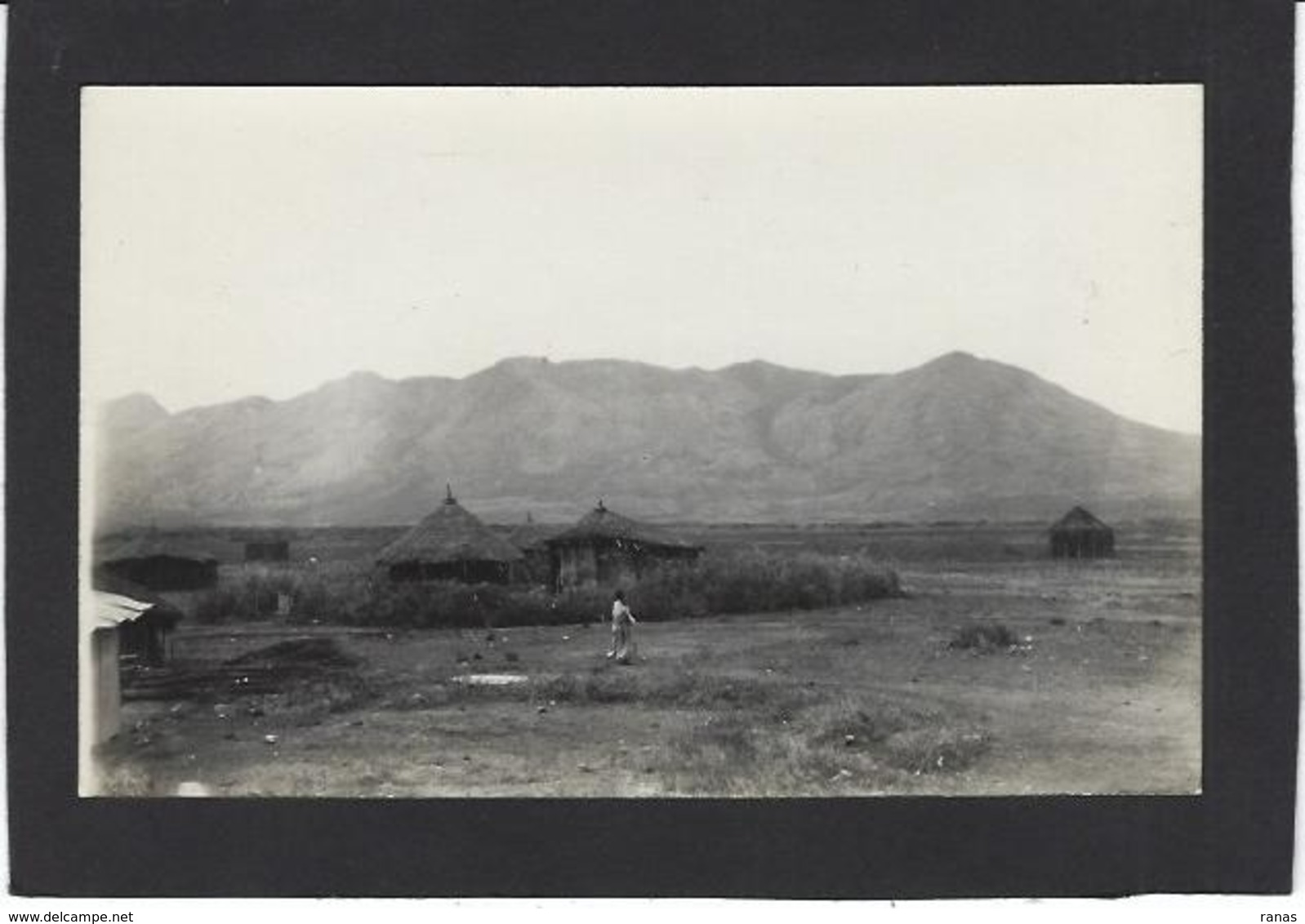 CPA Ethiopie Ethiopia Ethnic Afrique Noire Type Carte Abyssinie Non Circulé Carte Photo RPPC Voir Scan Du Dos - Ethiopie