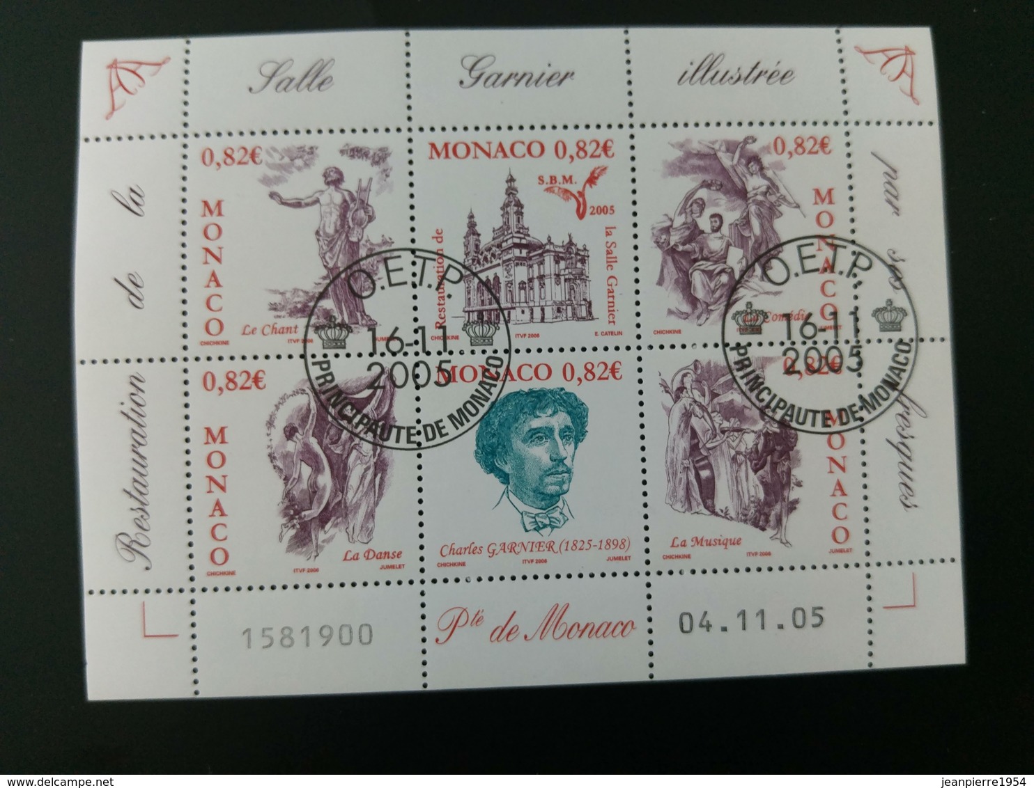 Timbres Monaco Neuf OBLITERE - Collections (with Albums)