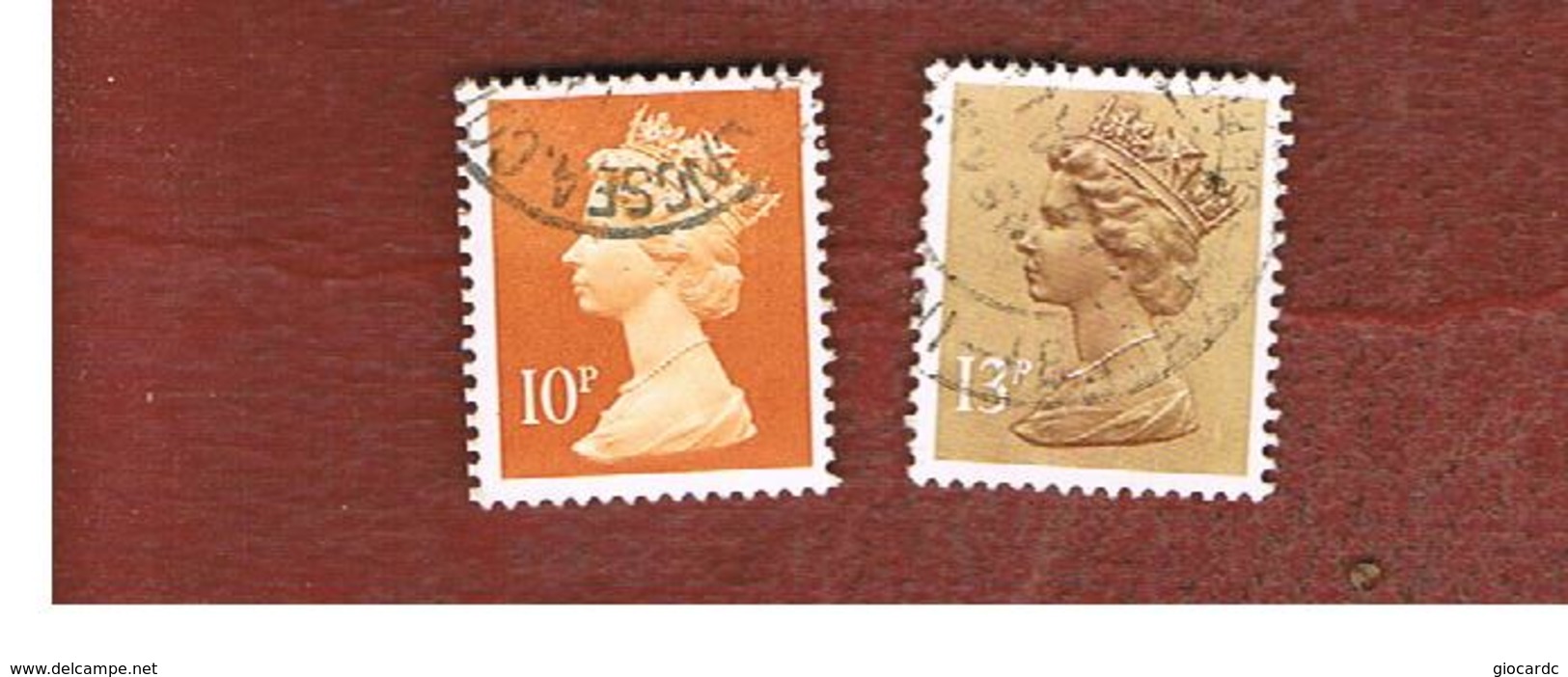 GRAN BRETAGNA (UNITED KINGDOM) -  SG X886b.900  -  1984 QUEEN ELIZABETH II    - USED° - Usados