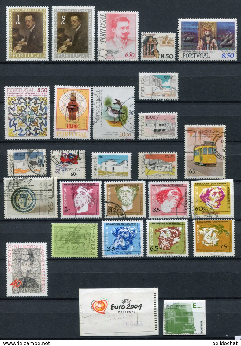 13515 PORTUGAL  Collection Vendue Par Page N°1063/4, Entre 1440 - 3140 ° 1969-2007  TB - Collections
