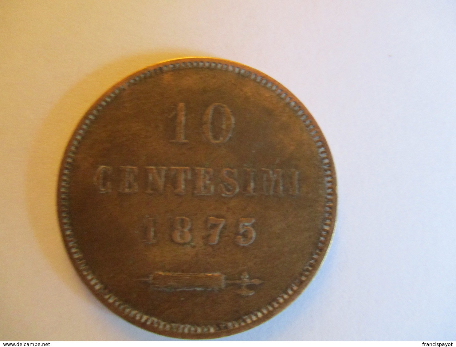 San Marino 10 Centesimi 1875 - San Marino