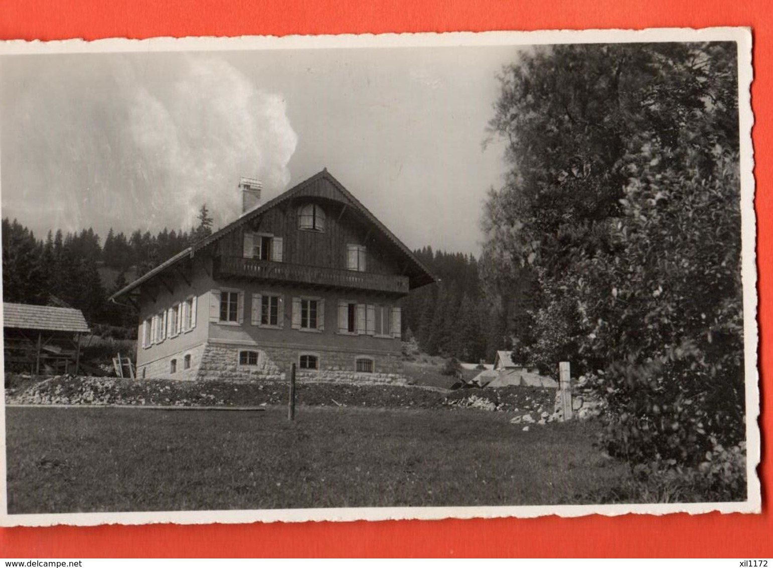 PEPB-18 Chalet De La Serment Les Hauts-Geneveys Amis De La Nature Ves Tête De Ran,Section La Chaux-de-Fonds,non Circ. - Les Hauts-Geneveys