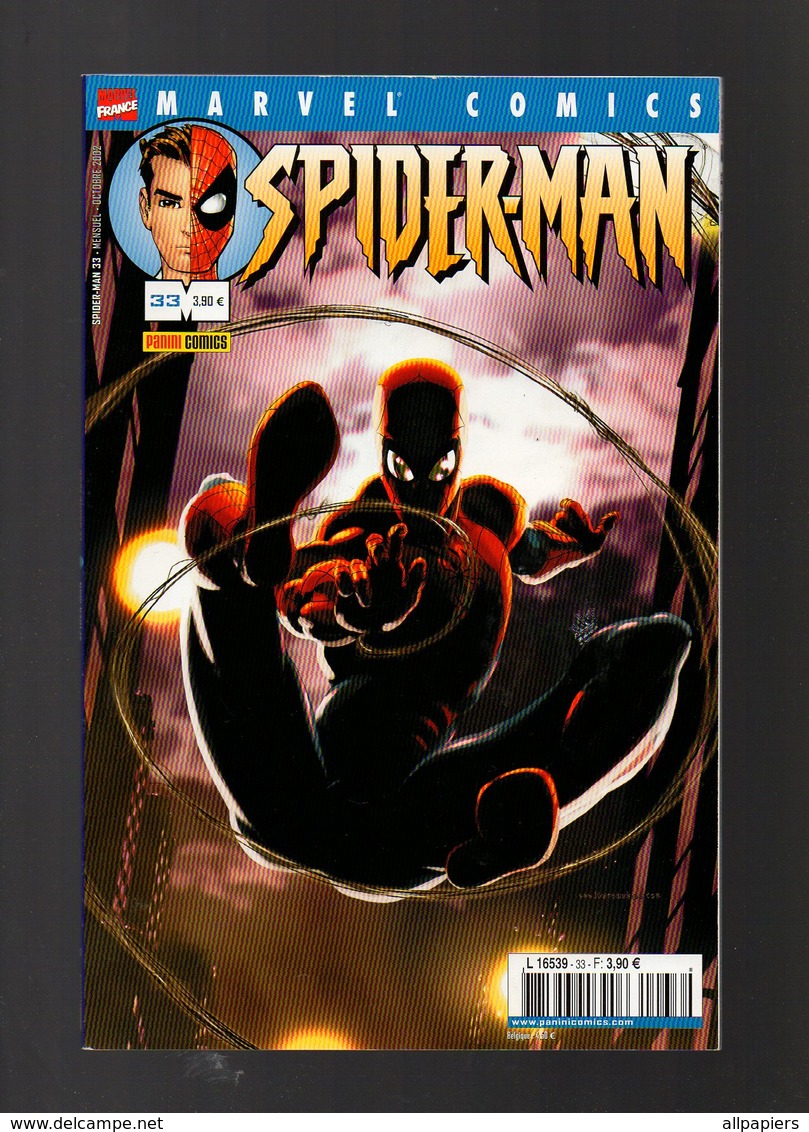Comics Spider-Man N°33 La Conversation - Le Grand Jour - Jour De Neige - Tisseurs De Toile - Cessez Le Feu De 2002 - Spiderman