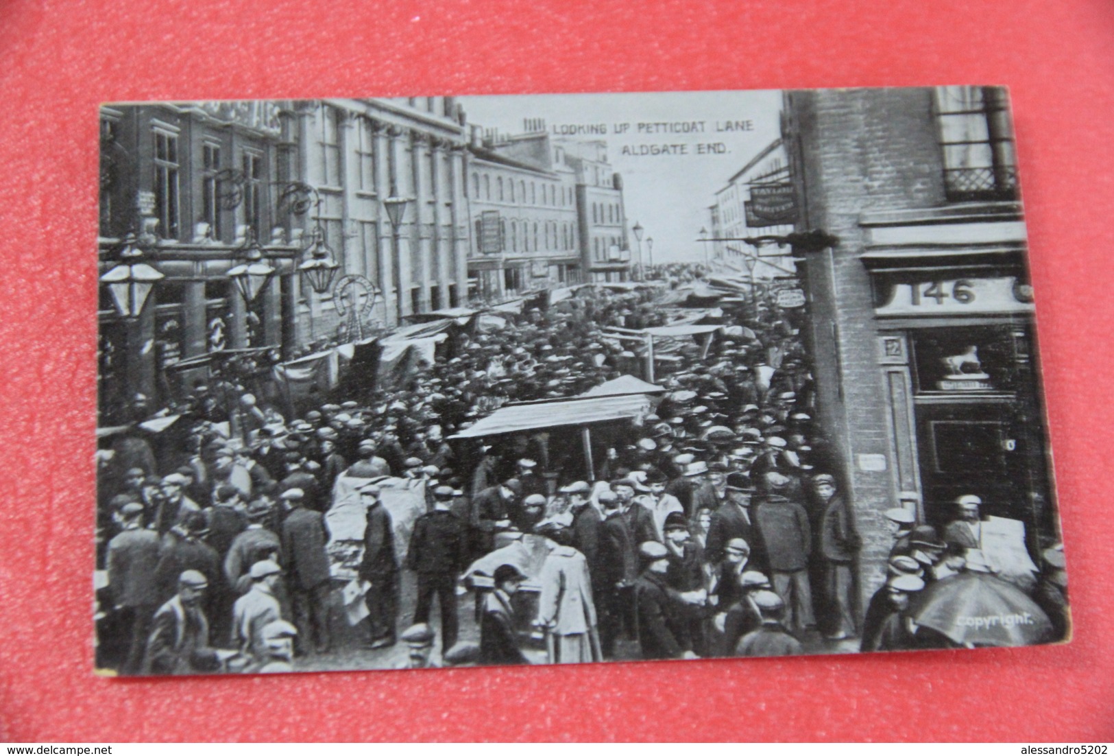 London Looking Up Petticoat Lane Aldgate Ens  ... One Market NV - Other & Unclassified