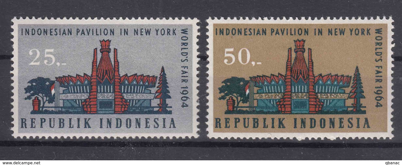 Indonesia 1964 Mi#444-445 Mint Never Hinged - Indonesië