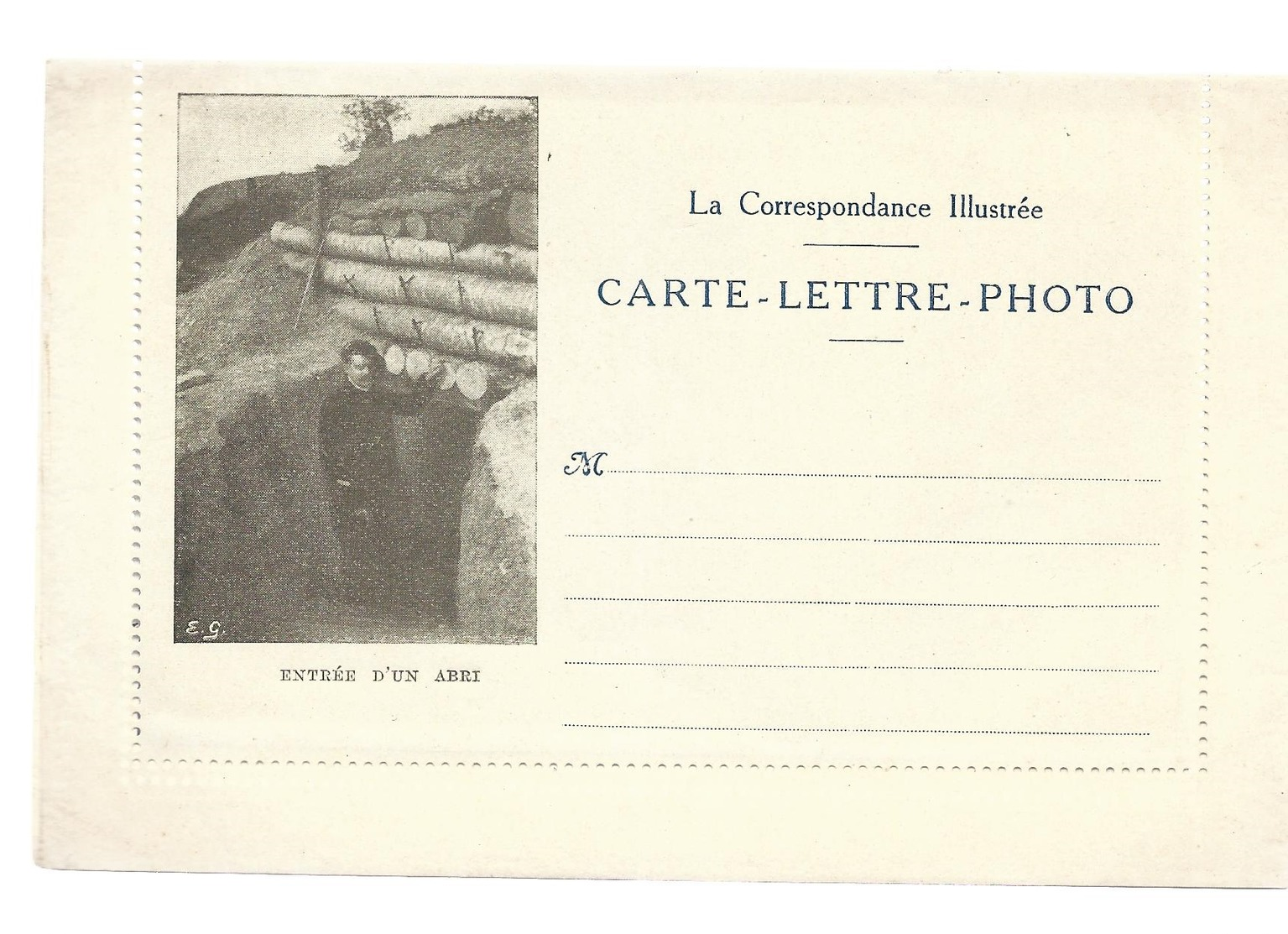 CARTE EN FRANCHISE MILITAIRE  - CARTE LETTRE   - NON ECRITE - TRES BON ETAT - Storia Postale