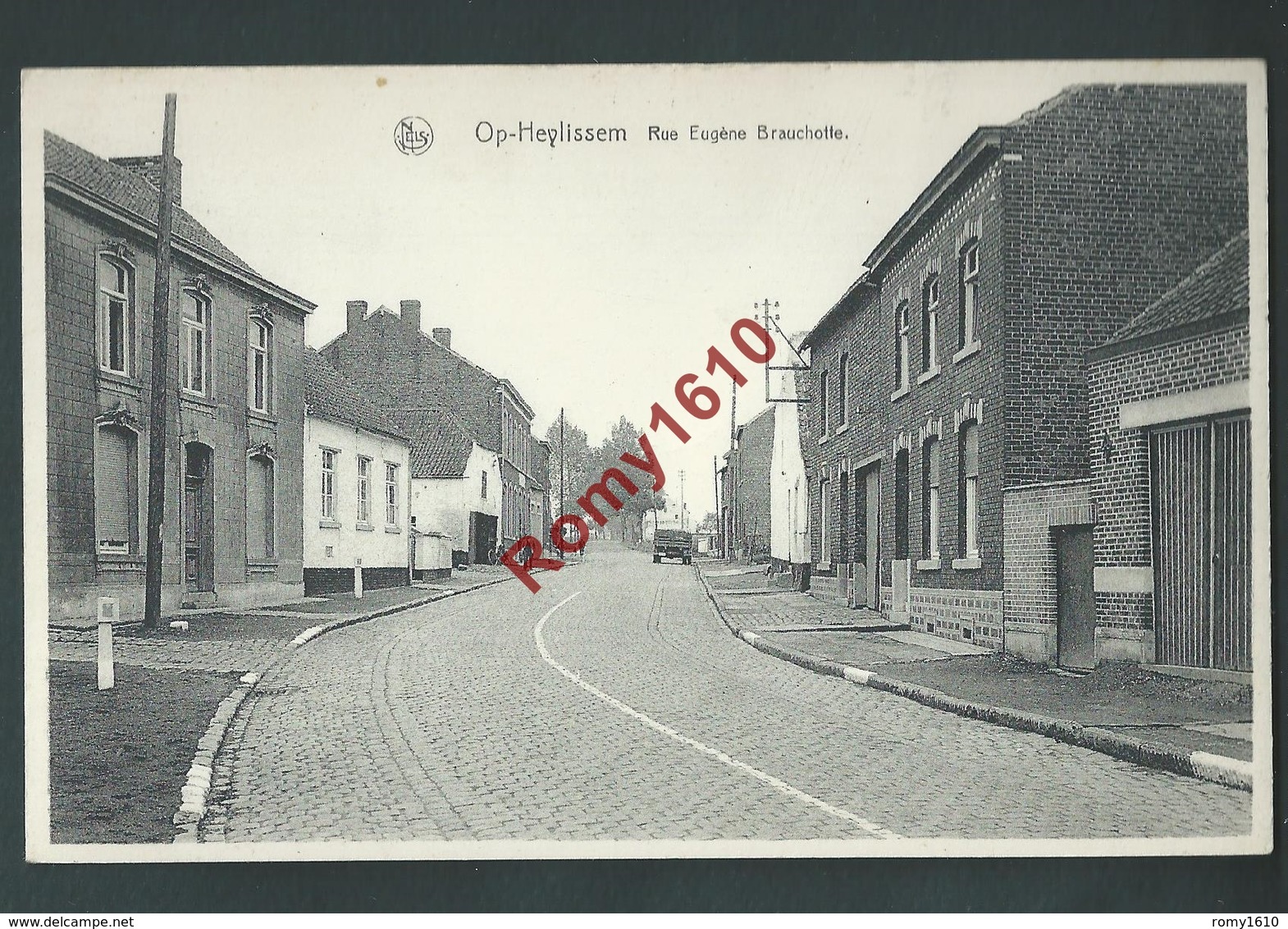 Op-Heylissem. Rue Eugène Brauchotte. 2 Scans. - Hélécine