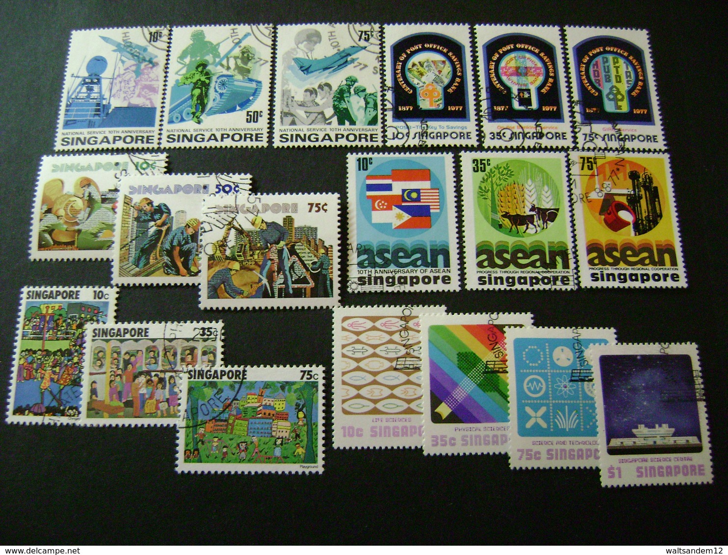 Singapore 1977 And 1978 Commemorative/special Issues (SG 286-288, 302-313, 315-342) 2 Images - Used [Sale Price] - Singapore (1959-...)