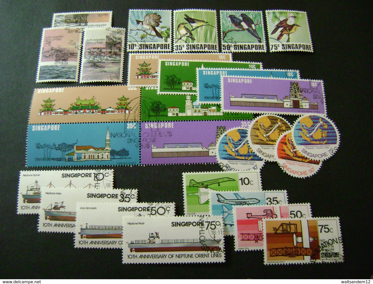 Singapore 1977 And 1978 Commemorative/special Issues (SG 286-288, 302-313, 315-342) 2 Images - Used [Sale Price] - Singapore (1959-...)