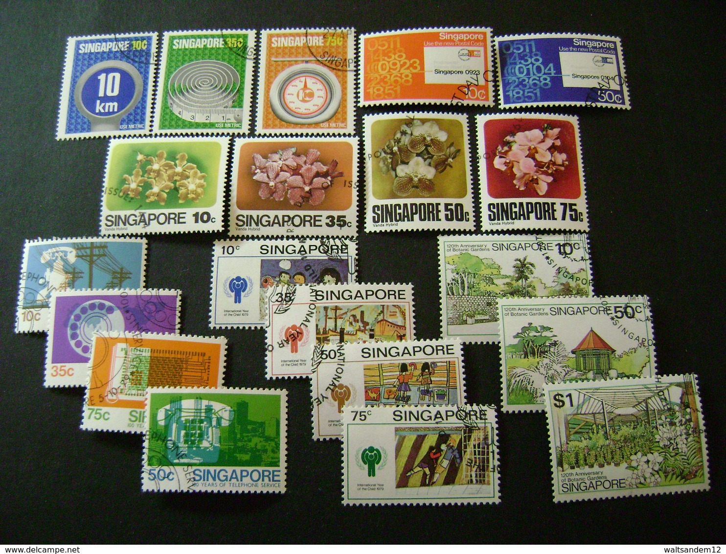 Singapore 1979 And 1980 Commemorative/special Issues (SG 343-359, 361-3, 377-380, 382-395) 2 Images - Used [Sale Price] - Singapur (1959-...)