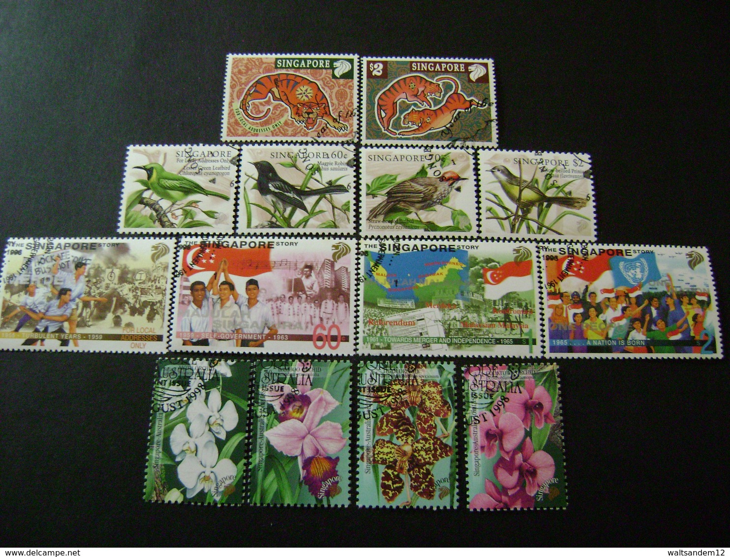 Singapore 1998 Commemorative/special Issues (SG 914-915,919-922,939-942,944-947,949-956,958-965,971-974) 2 Images - Used - Singapore (1959-...)