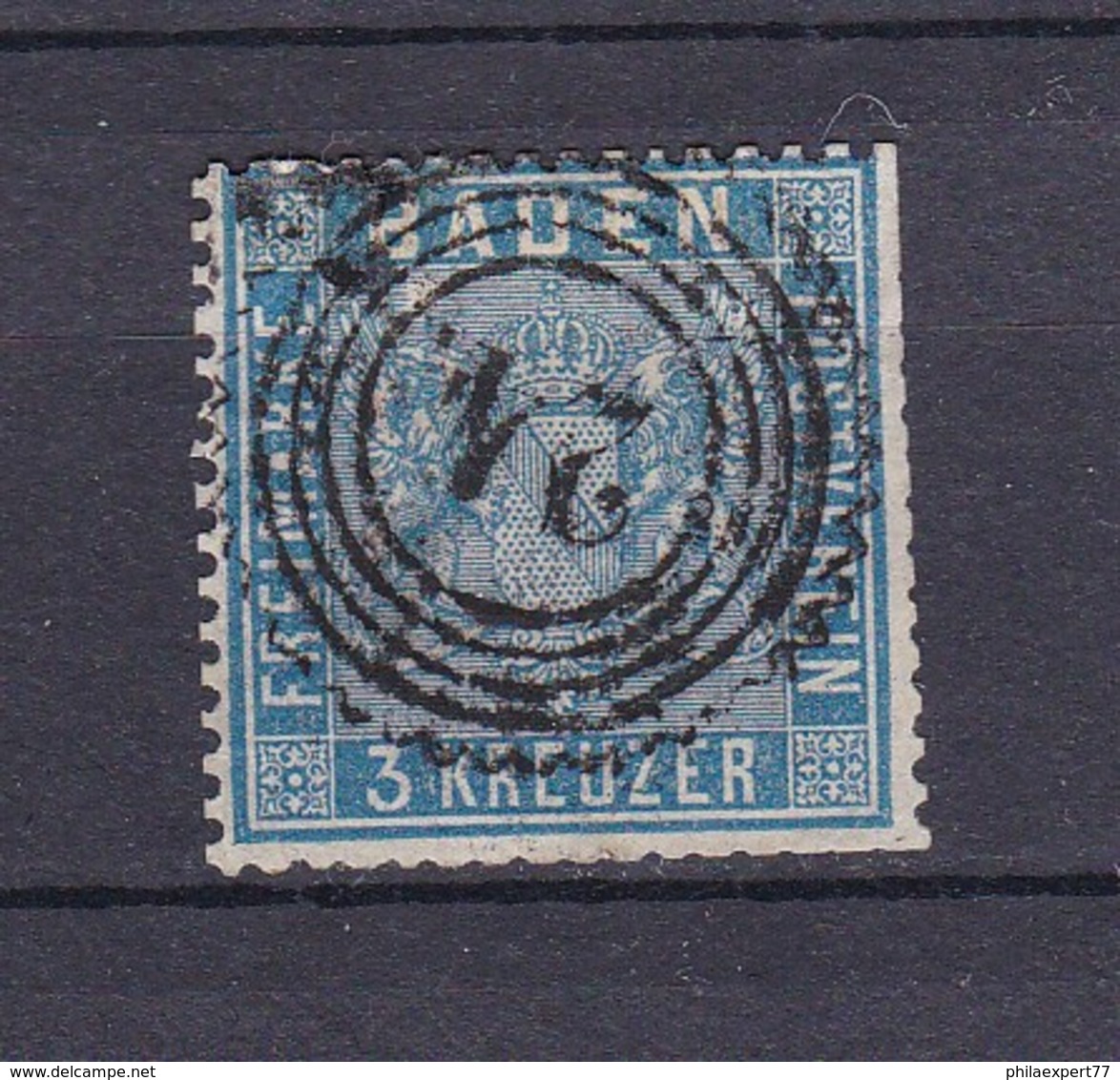 Baden - 1860 - Michel Nr. 10 A - 90 Euro - Sonstige & Ohne Zuordnung