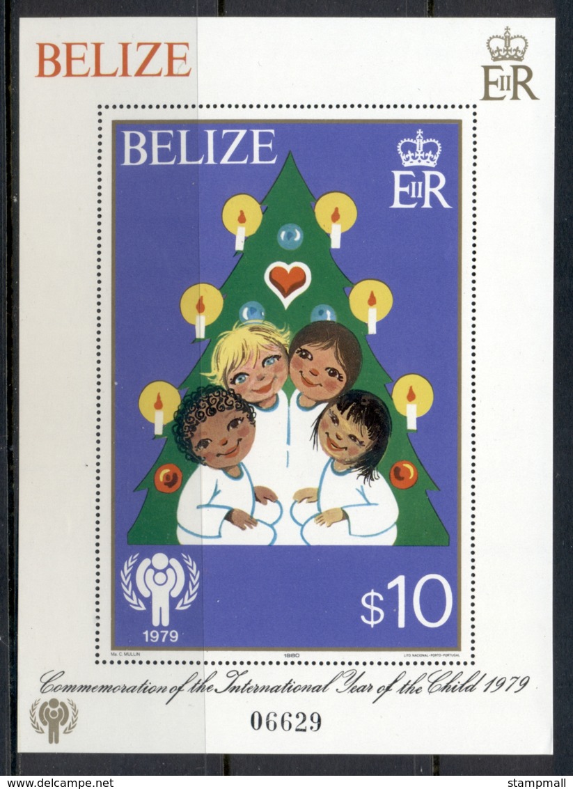 Belize 1979 IYC International Year Of The Child MS MUH - Belize (1973-...)