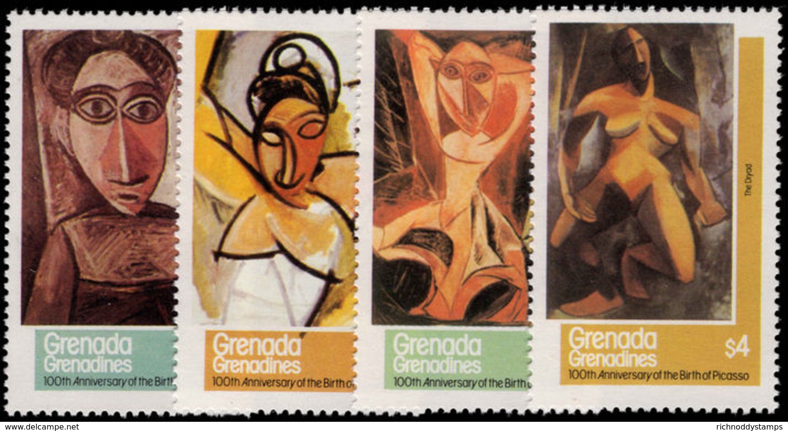 Grenada Grenadines 1981 Picasso Unmounted Mint. - Grenada (1974-...)