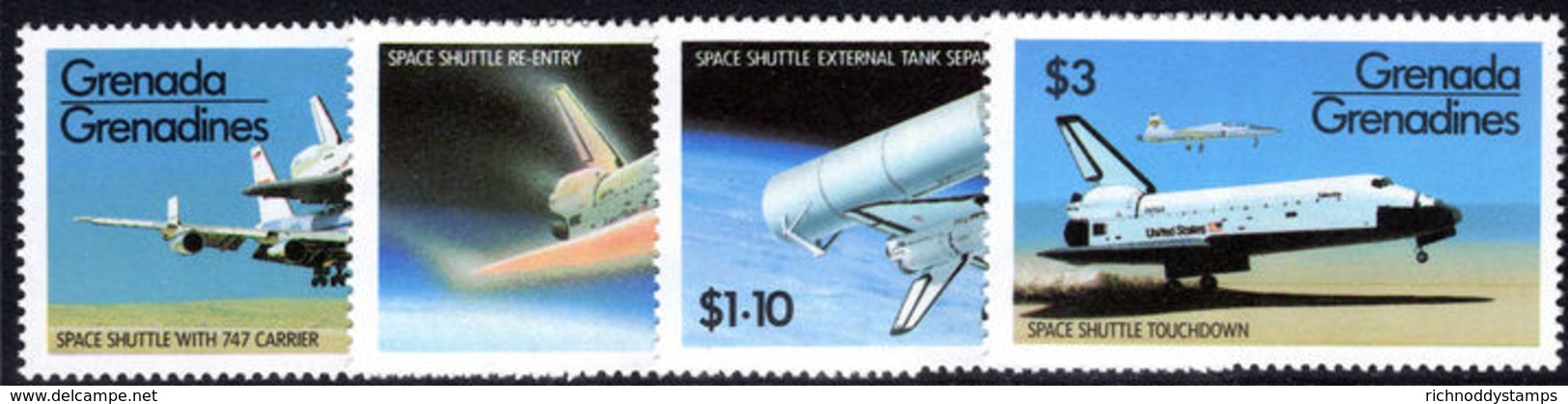 Grenada Grenadines 1981 Space Shuttle Unmounted Mint. - Grenada (1974-...)