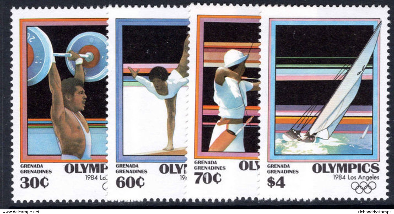 Grenada Grenadines 1984 Olympics Unmounted Mint. - Grenade (1974-...)