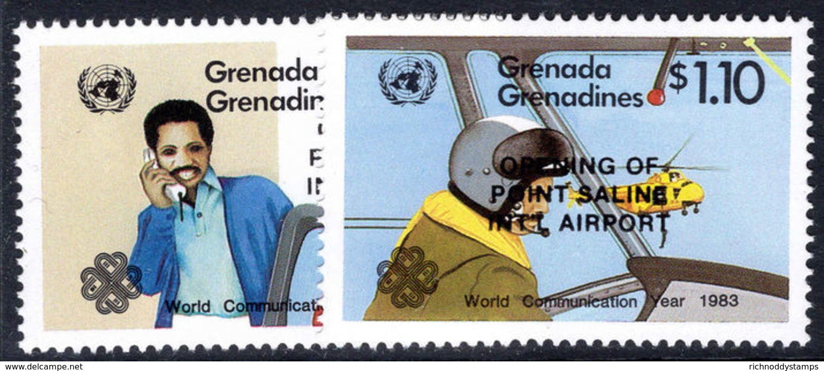 Grenada Grenadines 1984 Port Saline Airport Unmounted Mint. - Grenade (1974-...)