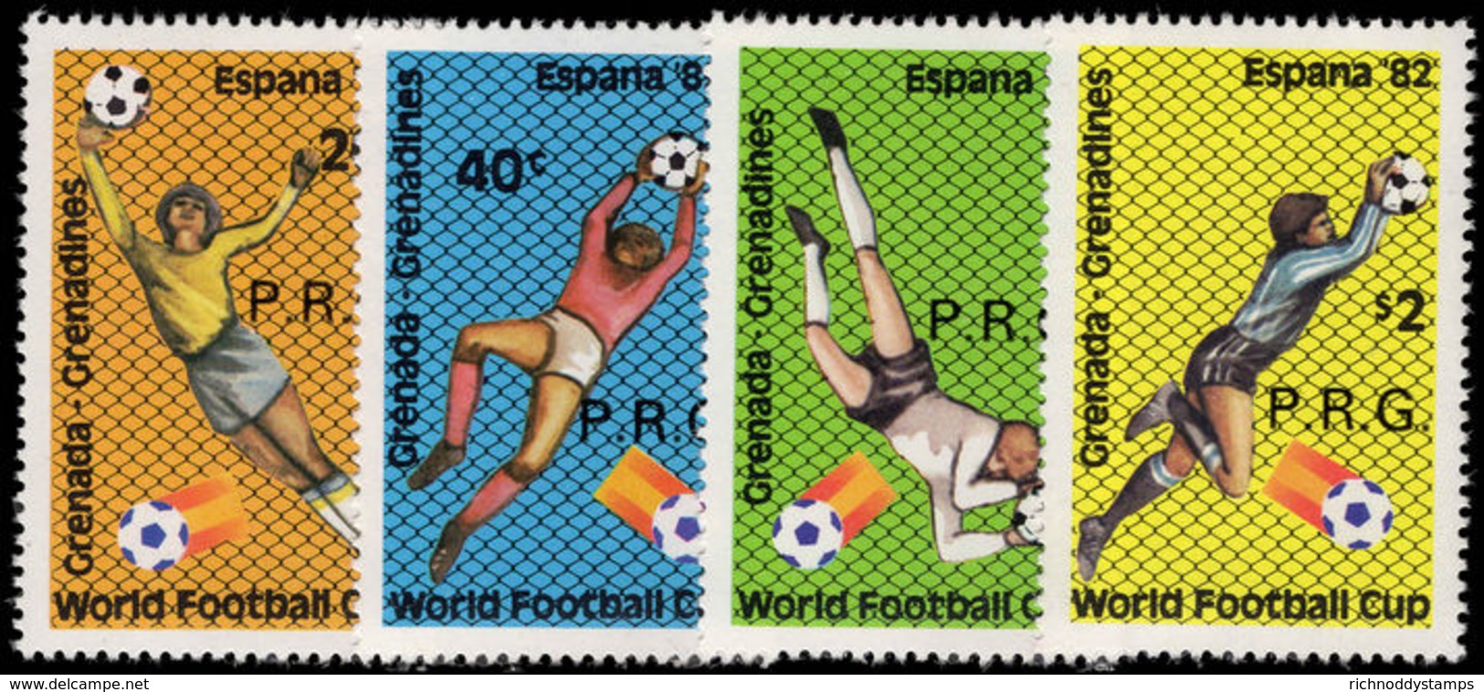 Grenada Grenadines 1982 Sports Officials Unmounted Mint. - Grenada (1974-...)