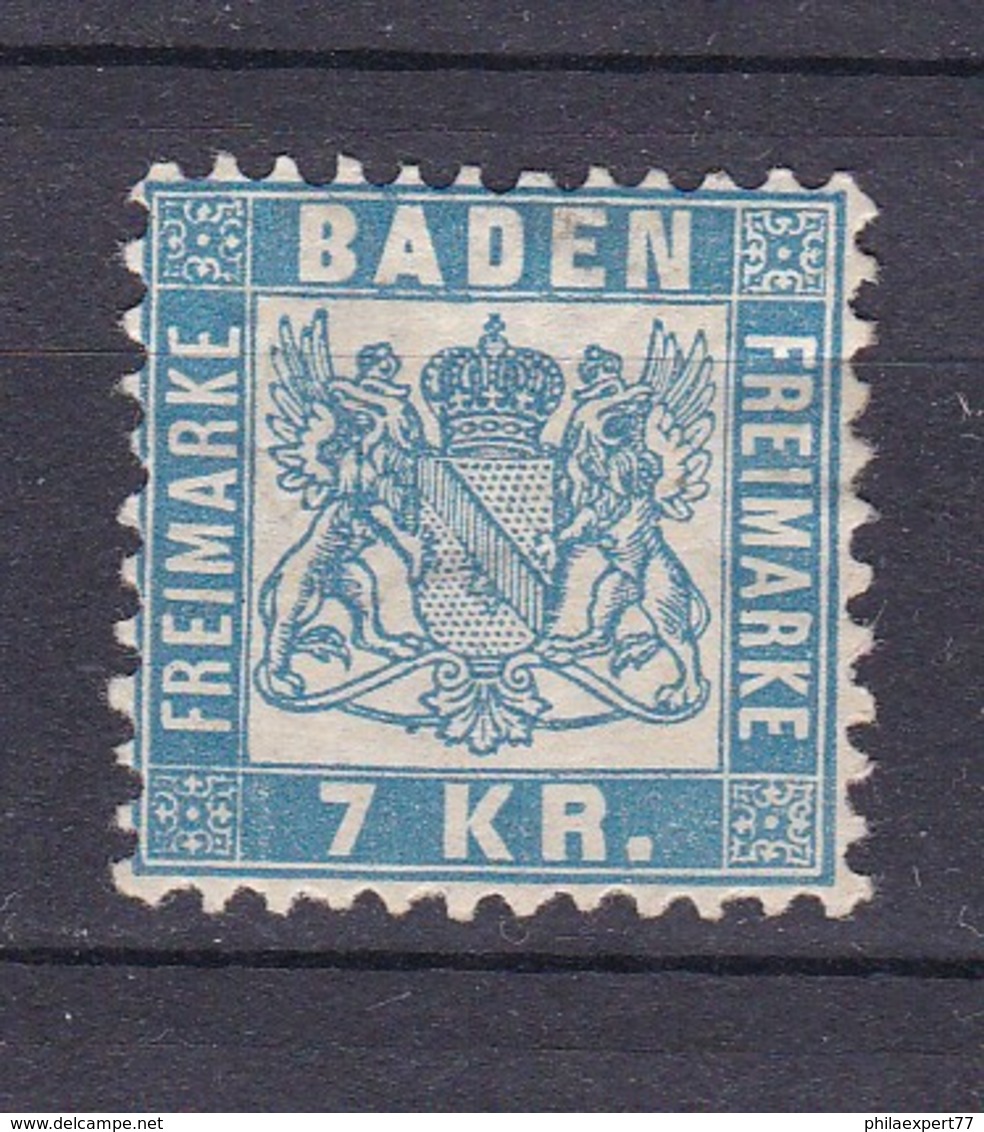 Baden - 1871 - Michel Nr. 25 B - 55 Euro - Sonstige & Ohne Zuordnung