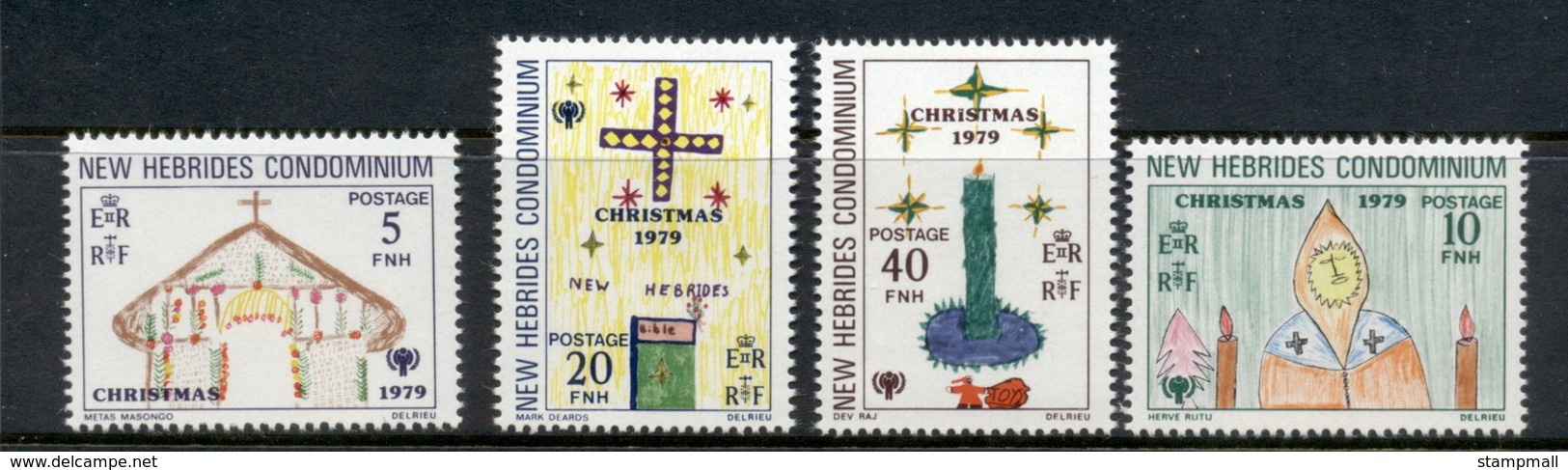 New Hebrides 1979 IYC International Year Of The Child MUH - Strafport