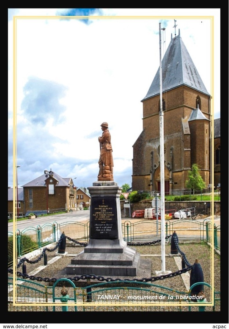 08  TANNAY    ....    Monument De La Libération En 1918 (envahie 4 Ans) - Autres & Non Classés